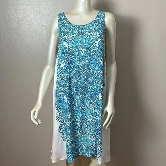 Lilly Pulitzer Women's Resort White Tipsy Tusk Sleeveless Dress l XL extra large - Picture 8 of 9